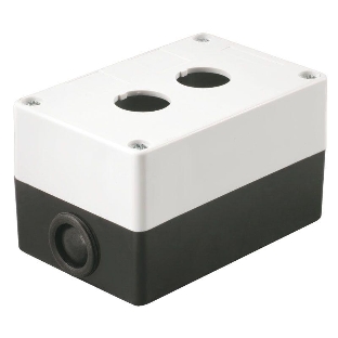 Корпус КП102 IEK BKP10-2-K01 для кнопок 2места белый