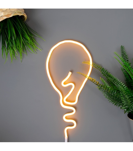 Набор для создания неоновых фигур Neon-night 'Креатив' 120 LED, 1 м, желтый