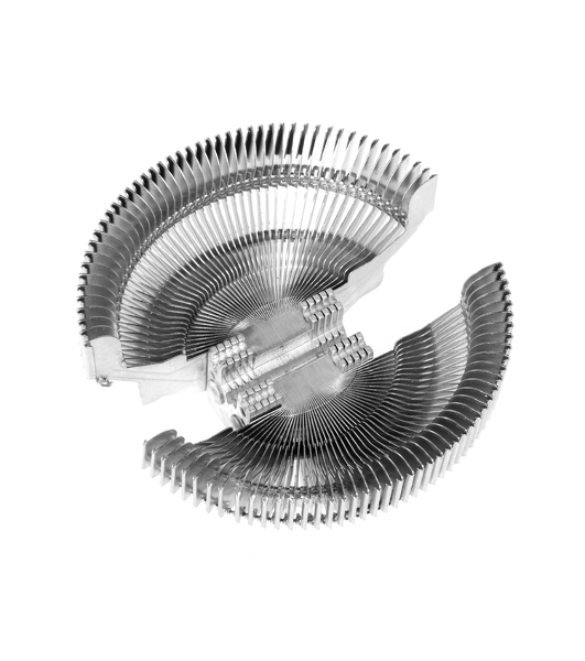 Кулер Cooler ID-Cooling ID-CPU-DK-01T серебристый 92мм алюминий 2200rpm 24db 3-pin 95W 52мм