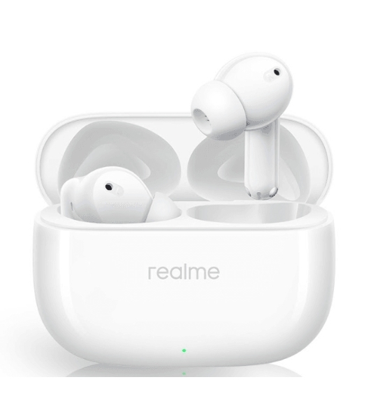 Наушники TWS Realme Buds T310 белый, внутриканальные, Bluetooth, активное шумоподавление, до 9 ч