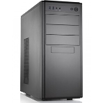 Корпус Foxline FL-886-U3C, Midi-Tower, чёрный, без вентиляторов в комплекте, фото3