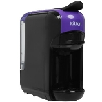 Кофемашина Kitfort КТ-7105-1 1450Вт черный/фиолетовый, фото9