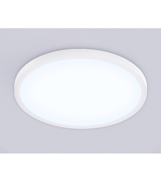 Светильник светодиодный ультратонкий Ambrella light FZ1955 WH белый IP54 26W 5000K D370*15 (Без ПДУ)