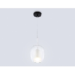 Подвесной светильник Ambrella light LH11121 BK/WH/CL черный/белый/прозрачный E27 max 60W D175*310, фото7