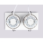 Светильник Ambrella light TN52343/2 SWH/GWH белый песок/белый глянец GX53 max 12W 220*115*25, фото4