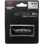 Оперативная память Patriot Steel Series, DDR4, 16GB (1x16 GB), 3200 MHz, CL22, радиатор, черный, SO-DIMM, фото5