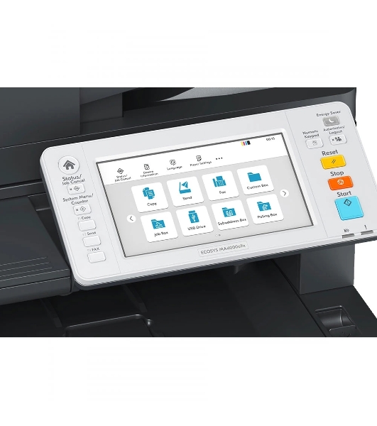МФУ лазерное Kyocera Ecosys MA4000cix (1102Z43NL0), A4, цветной, печ. до 40 стр/мин., скан. 120 стр/мин. (ч/б) 100 стр/мин. (цвет), 1200 x 1200 dpi (печать) 600x600dpi (скан.), USB, RJ-45, Air Print, Mopria