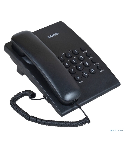 Телефон проводной SANYO RA-S204B черный