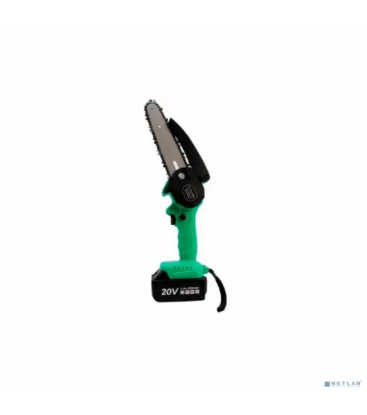 Пила цепная аккумуляторная бесщеточная Zitrek GreenSaw 20 Extra power [082-1851-1] 20В, 4,0А·ч Li-ion аккум. 1шт, ЗУ