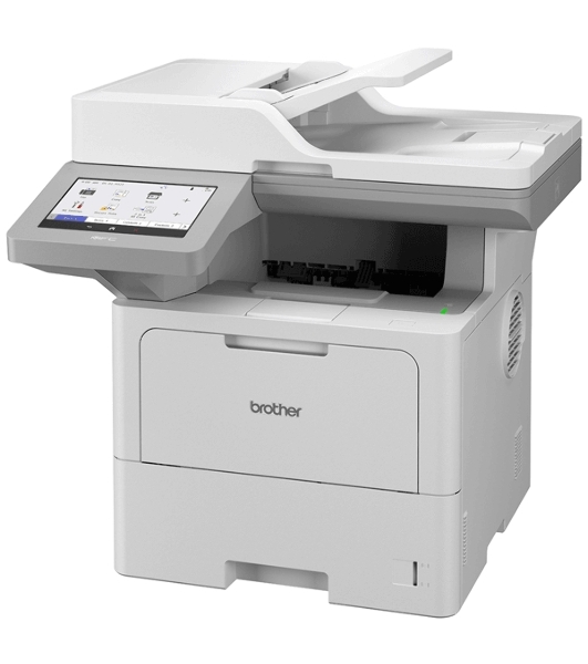 МФУ лазерное Brother MFC-L6910DN, А4, ч/б, печ. 50 стр/мин, скан. до 100 стр/мин., 1200x1200 dpi (печать), 600 x 600 DPI (скан.), NFC, Ethernet, USB