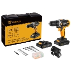 Дрель-шуруповерт Deko Banger 20V ONE+, 20 В, 1,5 Ач, 42 Нм, щеточный, фото6