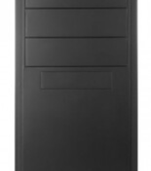 Корпус Foxline FL-886-U3C, Midi-Tower, чёрный, без вентиляторов в комплекте