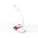 Светодиодная настольная лампа Ambrella light DE588 WH белый LED 3000-6400K 3W, фото 1