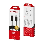 Кабель Rexant Type-C - Type-C 2A/1м/PVC/черный, фото2