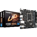 Материнская плата Gigabyte H610I DDR4, LGA 1700, Intel H610, 2xDDR4, 4xSATA, 1xM.2, 1xPCIe 4.0 x16, 1xHDMI, 1xVGA, 2xDP, 1x 1Gb LAN, 2xUSB-A 3.2 Gen 1, 4xUSB-A 2.0, 3x 3.5 мм, 7.1, Mini-ITX, фото2