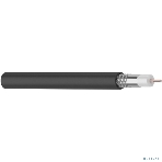 Кабель коаксиальный PROconnect RG-6U, 75 Ом, CCS/Al/Al, 48%, бухта 100 м, черный OUTDOOR, фото4