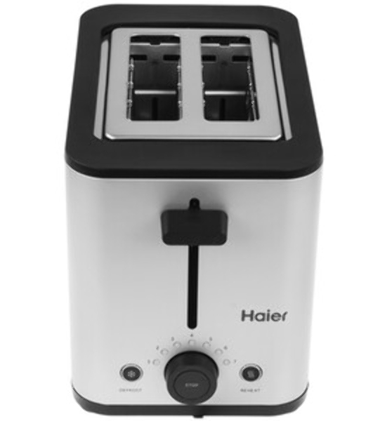 Тостер Haier HT-601 нержавеющая сталь, 900 Вт, 2 слота