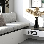 Рамка на 3 поста Senso (черный, стекло soft-touch) W0033108, фото4