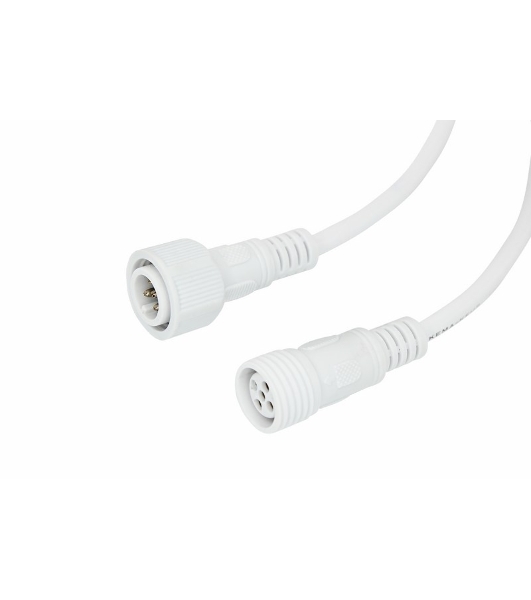 Соединительный кабель Rexant (5pin) герметичный (IP67) 5х0.5мм² белый