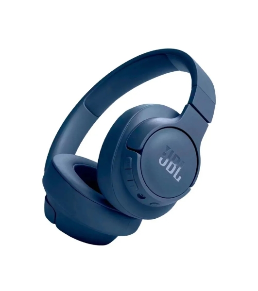 Беспроводные/проводные наушники JBL Tune 720BT синий, полноразмерные, Bluetooth + проводной, до 76 ч.