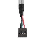 Планка портов в корпус 2xUSB2.0 ExeGate BrctUSB2-2A (USB 2.0 9pin (IDC 9pin F) --> 2x USB 2.0 Af, кабель 20 см), фото2