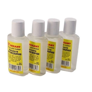 Флюс для пайки Rexant (кислота ортофосфорная) 30 мл.