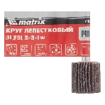 Круг лепестковый Matrix для дрели, 20 х 20 х 6 мм, P 40, фото2