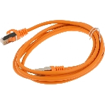 Патч-корд FTP Cablexpert cat.5e, 2м, литой, многожильный оранжевый, фото2