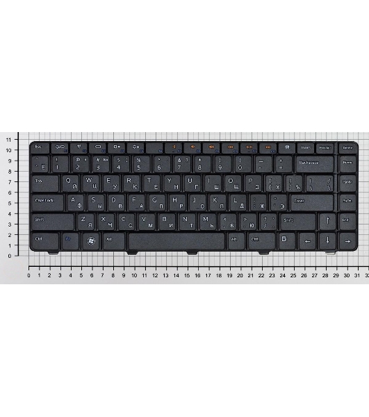 Клавиатура для ноутбука Dell Inspiron 14V 14R N4010 N4030 N5030 M5030 черная