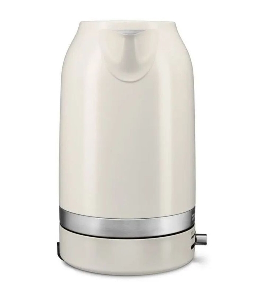 Чайник электрический KitchenAid, 1.7 л, регулировка температуры 50-100 градусов, съемный фильтр от накипи, индикация уровня воды, автоматическое отключение, белый