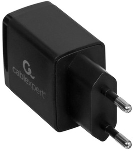 Сетевое зарядное устройство Cablexpert MP3A-PC-55, 10.5Вт, 2.1А, 1хUSB, черный, пакет