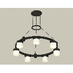 Светильник Ambrella light XR92051604/7 SBK/FR черный песок/белый матовый GX53  (A9205, C9238, N8402), фото4