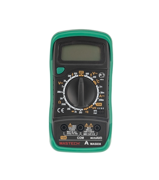 Мультиметр портативный Mastech MAS838, ручной 13-2008