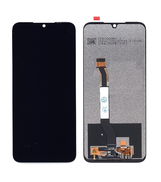 Дисплей для Xiaomi Redmi Note 8T в сборе с тачскрином (small size) черный