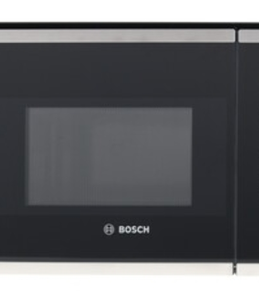 Встраиваемая микроволновая печь Bosch BFL524MS0 нержавеющая сталь, 20 л, 800 Вт, переключатели - поворотный механизм/сенсор