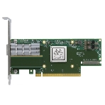 Адаптер Infiniband ConnectX®-6 VPI adapter card, HDR IB (200Gb/s) and 200GbE, single-port QSFP56, PCIe4.0 x16, tall bracket, фото 1