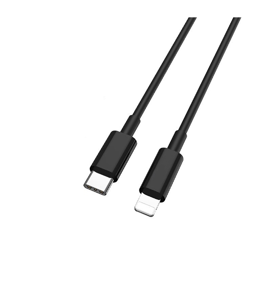 Кабель USB Cablexpert CCP-USB-CMLM2-1M, USB3.1 Type-C/Lightning, быстрая зарядка, 1м, пакет
