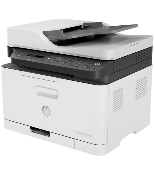 МФУ лазерное HP Color LaserJet 179fnw (4ZB97A), А4, цветной, печ. до 18 стр/мин. (ч/б) до 4 стр/мин. (цвет), скан. до 15 стр/мин. (ч/б) 6 стр/мин. (цвет), 600x600dpi, USB, RJ-45, Wi-Fi, Air Print, Mopria