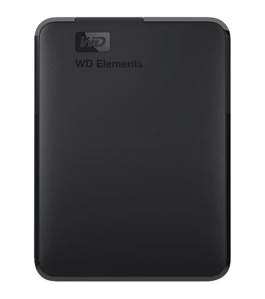 Внешний HDD 2.5' Western Digital Elements Portable, 2TB, USB 3.2 Gen 1 Type-A, 5400 rpm, черный