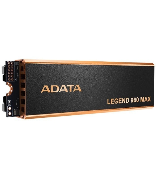 Накопитель SSD ADATA LEGEND 960 MAX, 4Tb, M.2 2280, PCIe 4.0 x4, NVMe, R/W 7400/6800, с радиатором