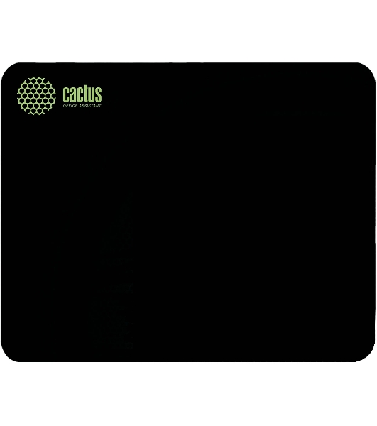 Коврик для мыши Cactus черный 300x250x2мм (CS-MPC-P01M)