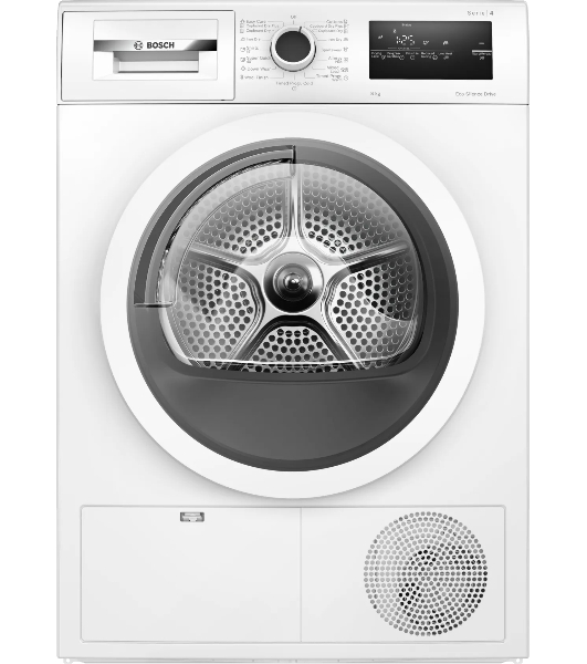 Сушильная машина Bosch WTN86212ME серый, 8 кг, сушка - конденсационная, программ - 8, 59.8 x 84.2 x 61.3 см