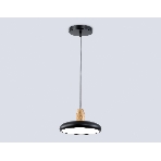 Светильник Ambrella light FL4839 BK/WD черный/дерево 24W 3000-6000K D200*800 (без ПДУ), фото9