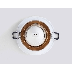 Светильник встраиваемый Ambrella light TN102723 WH/GD белый/золото GU5.3 92*92*23, фото3