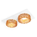 Комплект встраиваемого светильника Ambrella light XC6525044 SWH/CF белый песок/кофе MR16 GU5.3 (C6525, N6154), фото3