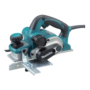 Рубанок Makita KP0810 850 Вт,16000 об\м, ширина-82мм, глуб-4мм, 3.2кг, кор, парал упор