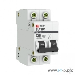 Выключатель автоматический EKF mcb4729-2-63C 2P 63А (C) 4,5кА ВА 47-29 Basic, фото2