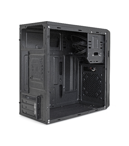 Компьютерный корпус Minitower ExeGate EX286427RUS BA-309-500W-8 (mATX, БП AA500 с вент. 8см, 2хUSB, HD аудио, черный)