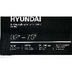 Кронштейн для телевизора Hyundai GL-N4 черный 32'-75' макс.40кг настенный поворотно-выдвижной и наклонный, фото5