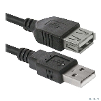 Кабель USB Defender USB02-10 USB2.0 AM-AF, 3.0м, фото9
